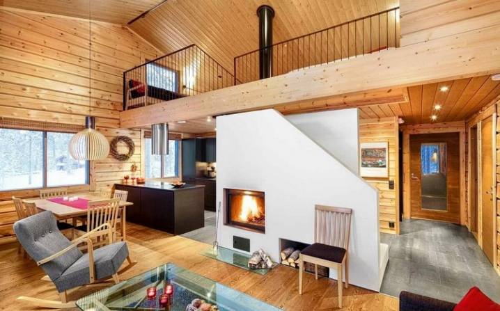 Das zweite Licht im Haus ist eine architektonische Technik zur Erweiterung des Innenraums