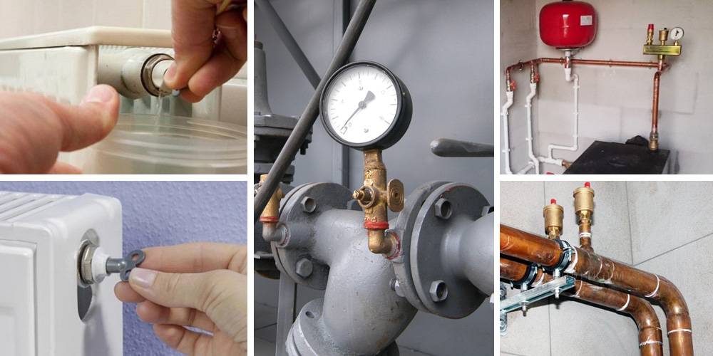 So entlüften Sie das Heizsystem: So entlüften Sie den Stecker, die Verwendung von Wasserhähnen für ein Privathaus