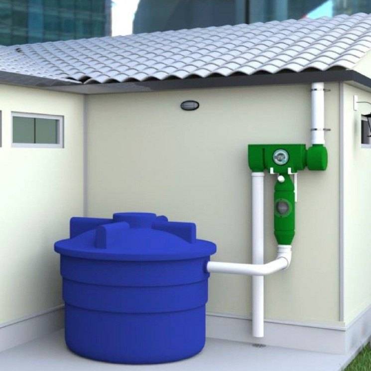 Regenwassernutzung – wie nutzt man Regenwasser in einem Sommerhaus?
