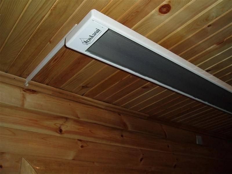 Infrarot-Deckenheizung: elektrisch, Bewertung der besten Heizungen