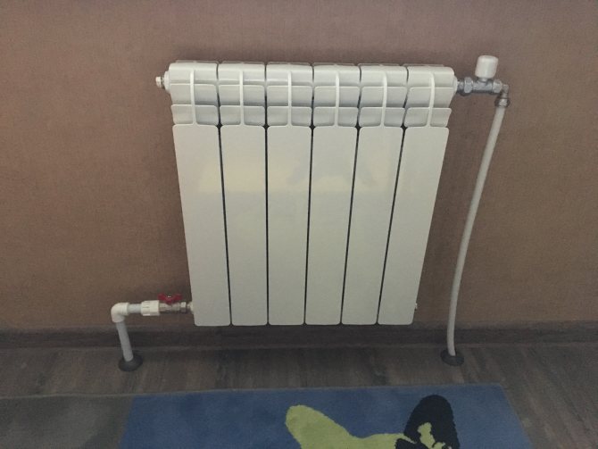 Kompetente Installation von Heizkörpern mit eigenen Händen in der Wohnung |