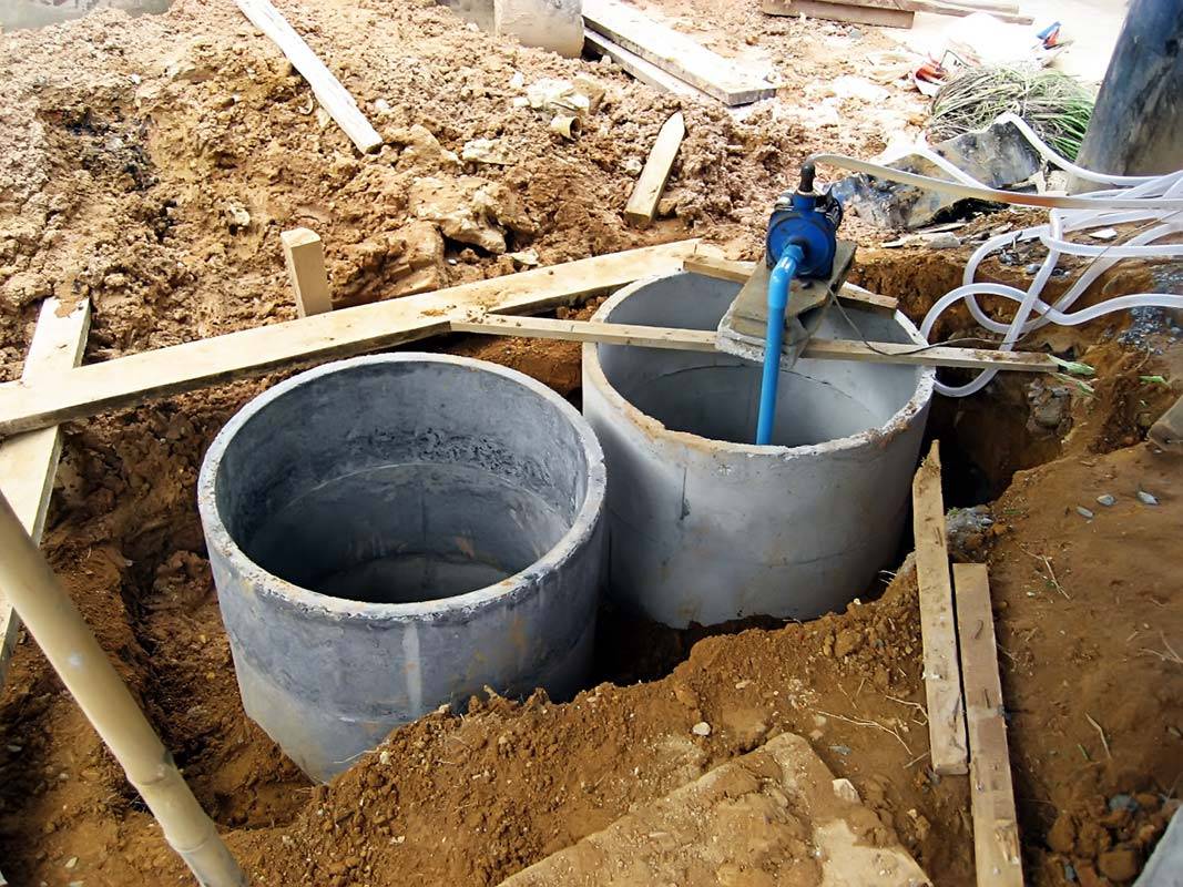 Kunststoffbehälter für eine Klärgrube - alles über Abwasser