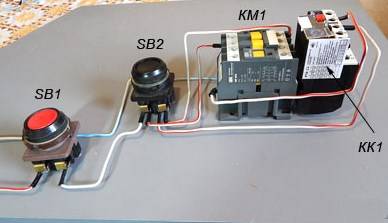 Tilslutningsdiagrammer for en magnetisk starter til 220 V og 380 V + egenskaber ved selvforbindelse