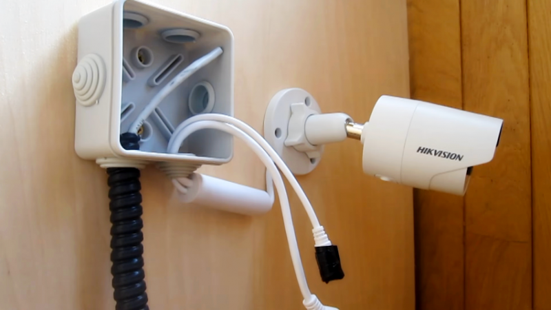 Installation von CCTV-Kameras: Kameratypen, Auswahl + Installation und Anschluss mit eigenen Händen