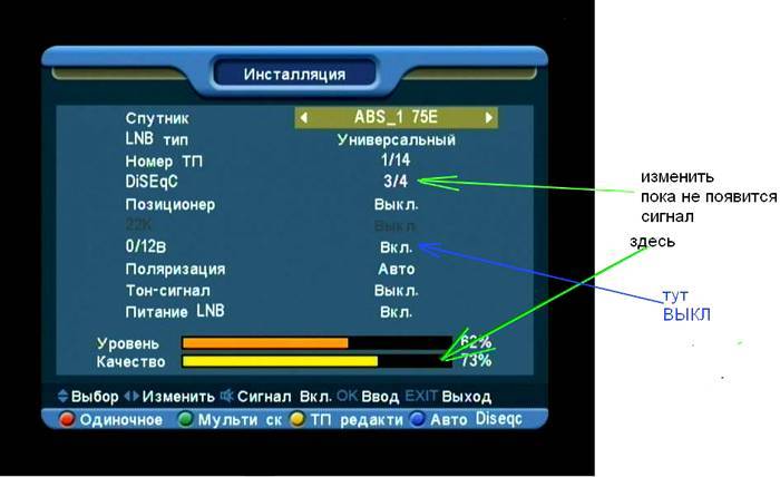 Sådan justeres tuneren af parabolantennen selv: trin af justering af udstyret