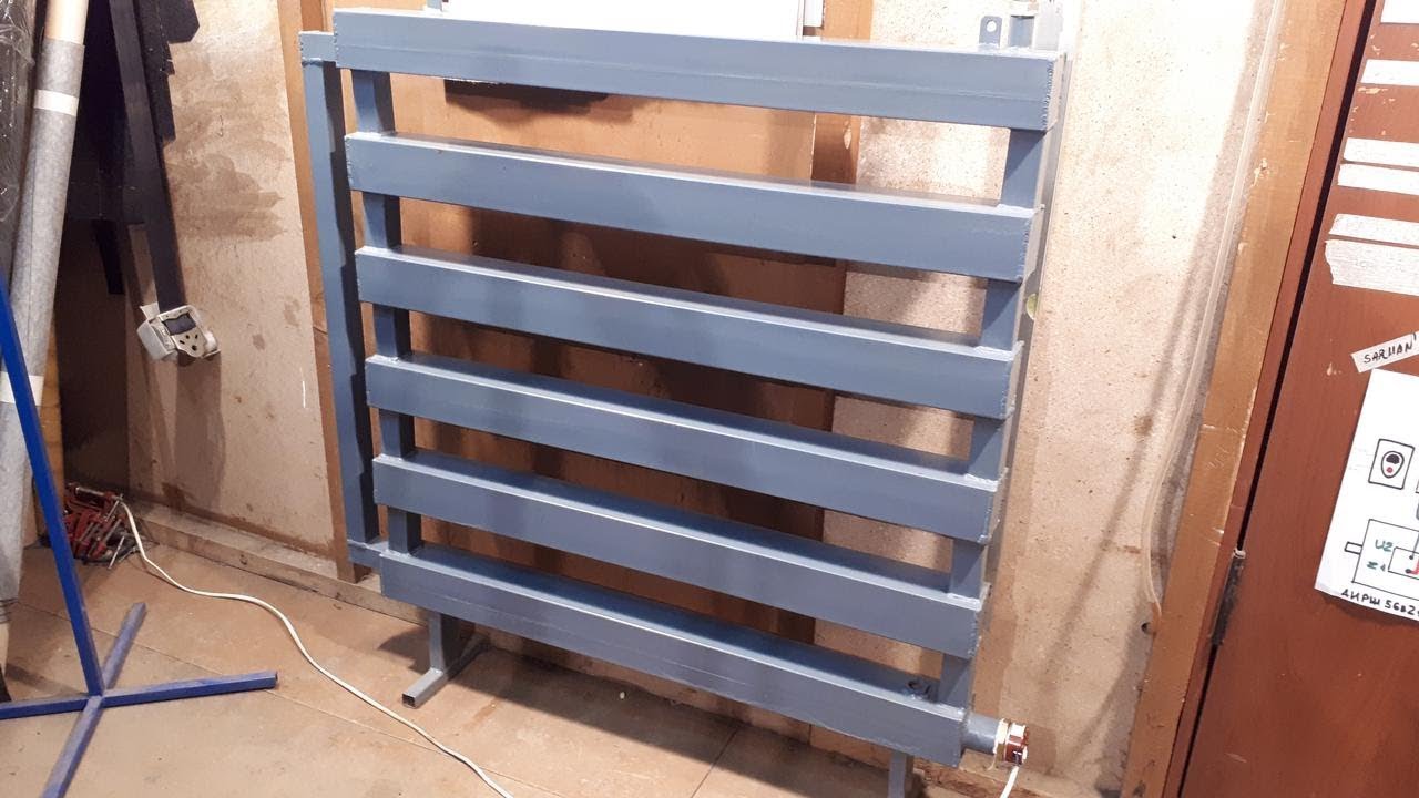 Selbstgebaute Heizung in der Garage: ein Gerät zum Selbermachen