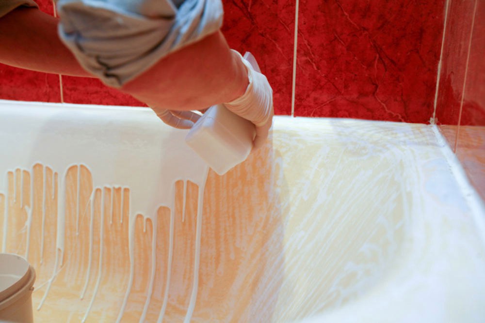 Restaurierung eines Badezimmers mit Acryl: Anwendungsmethoden und Tipps zur Auswahl von selbstnivellierendem Acryl (110 Fotos)