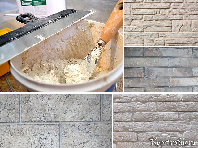 Nachahmung einer Backsteinmauer mit eigenen Händen - Schritt-für-Schritt-Anleitung von der Vorbereitung bis zur Fertigstellung (120 Fotos)