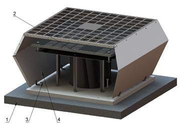 Installation af ventilatorer på taget: funktioner ved installation og fastgørelse af tagventilatorer