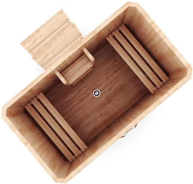 Holzbad: Gerät, Typen, Parameter, Anleitung zur Eigenproduktion