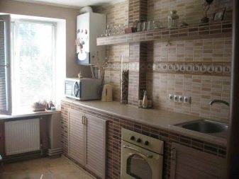 So verstecken Sie einen Gaswarmwasserbereiter in der Küche