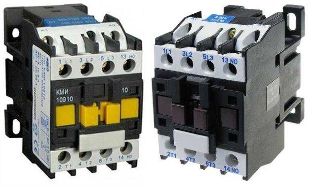 Anschlussdiagramme für einen Magnetstarter für 220 V und 380 V + Merkmale des Selbstanschlusses