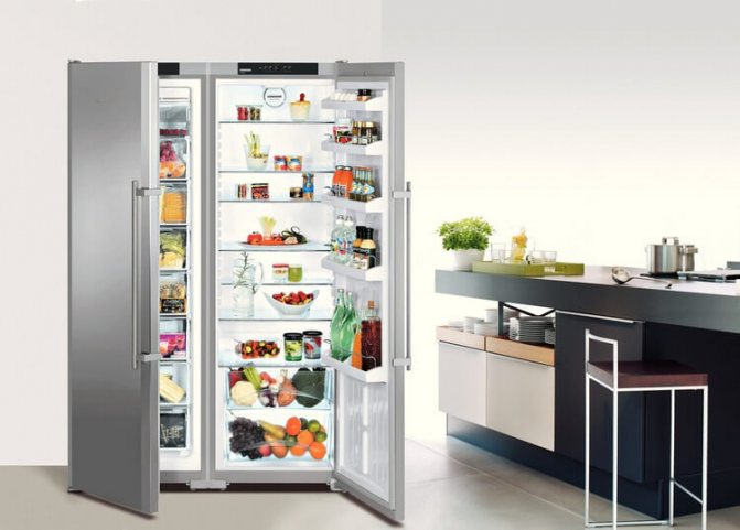 Was ist ein side-by-side kühlschrank