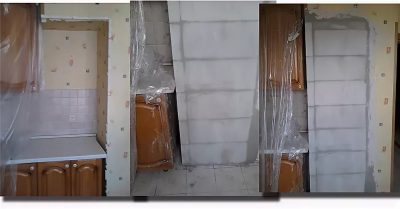 So hängen Sie Hängeschränke mit einer Lüftungsbox an die Wand. Blumen ZhK (St. Akademiemitglied Sacharowa)