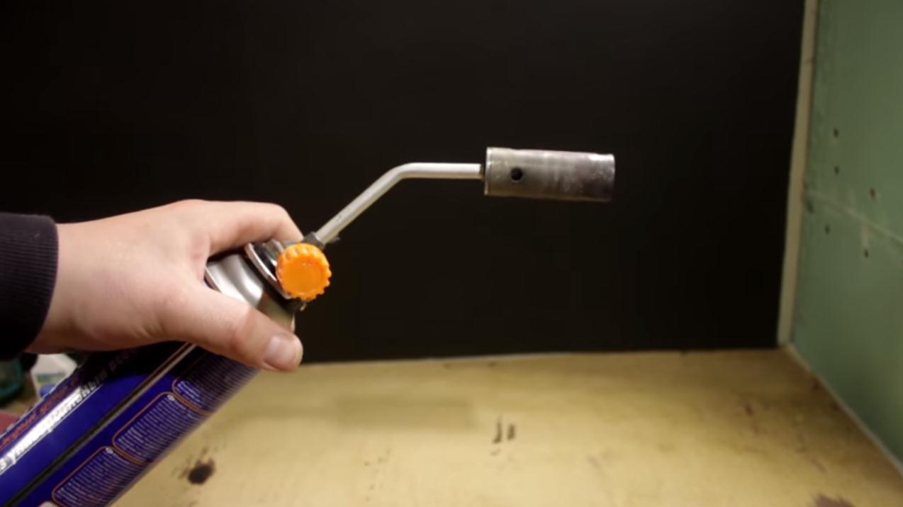 Do-it-yourself-Gasbrenner zum Löten: Zeichnungen, Fotos und Videos