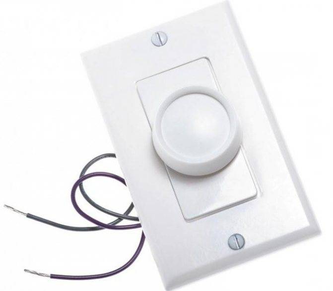 Das Gerät und Funktionsprinzip des Dimmers