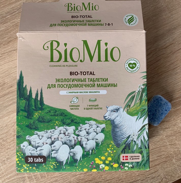 Bio Myo Tabletten (Biomio) für die Spülmaschine: Kundenrezensionen, Vor- und Nachteile, Anwendungsregeln