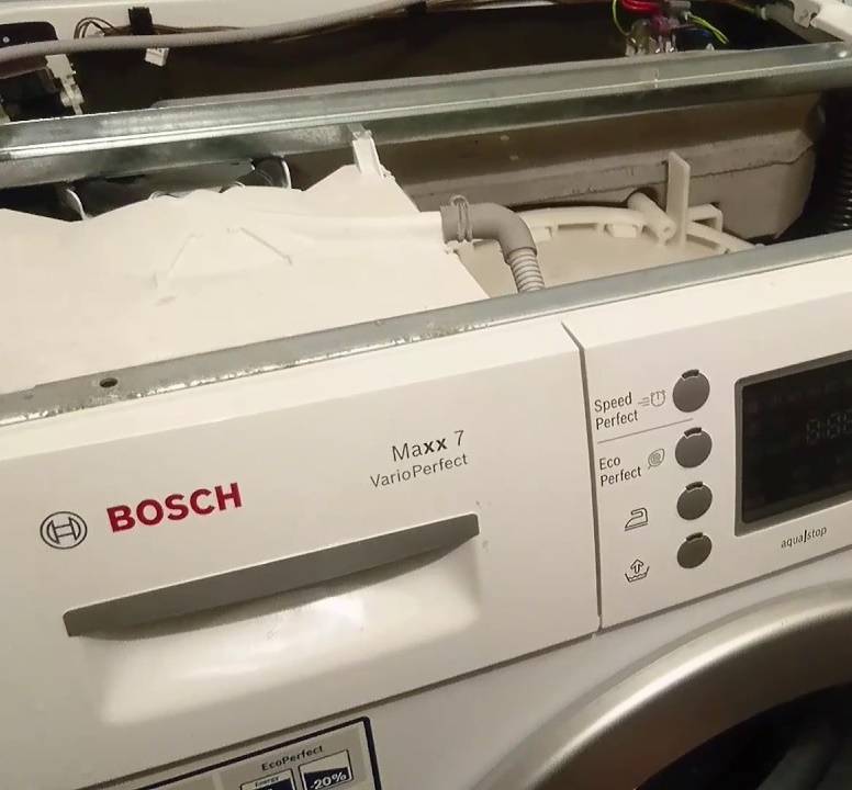 Bosch Waschmaschinenfehler: Analyse von Fehlern + Empfehlungen zu deren Beseitigung