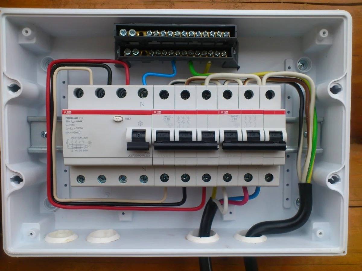 Schalttafelmontage - Programm 123 Schema
