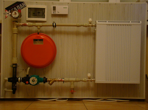 Überblick über den Elektroboiler "Scorpio"