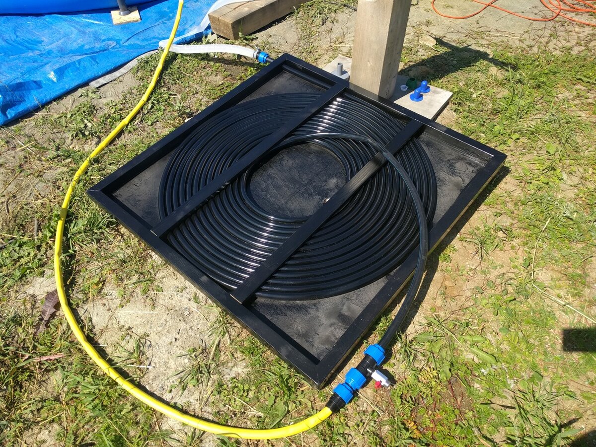 Wie macht man einen Sonnenkollektor für ein Schwimmbad? Übersicht und Erwärmung von Wasser und Typen nach der Temperatur der Erwärmung des Mediums - Herstellungsanleitung + Video
