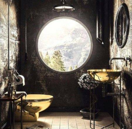 Hängetoilette: ein modisches Einrichtungsdetail