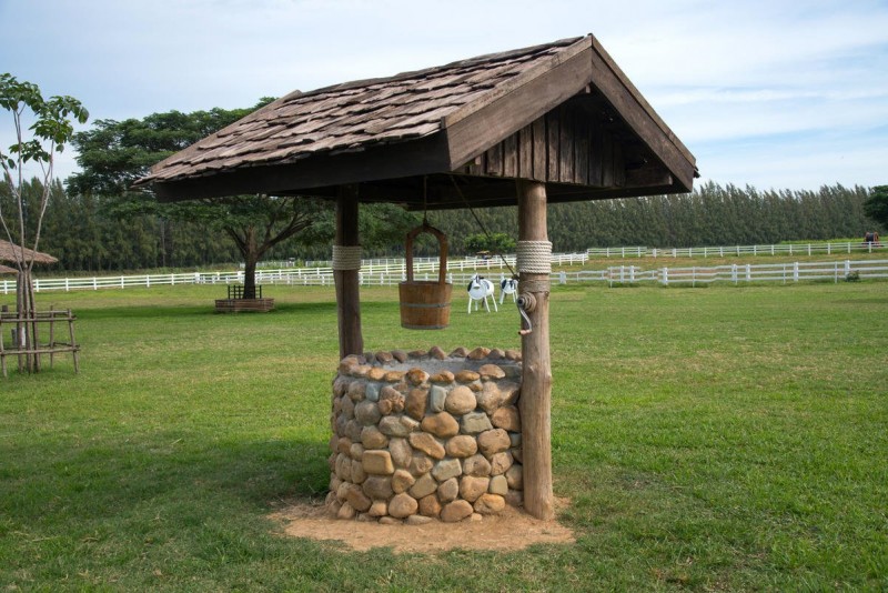 Arten der Auskleidung für einen Brunnen