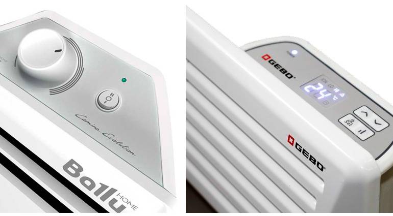 Elektrokonvektoren mit elektronisch programmierbarem Thermostat und LCD-Display | Content-Plattform