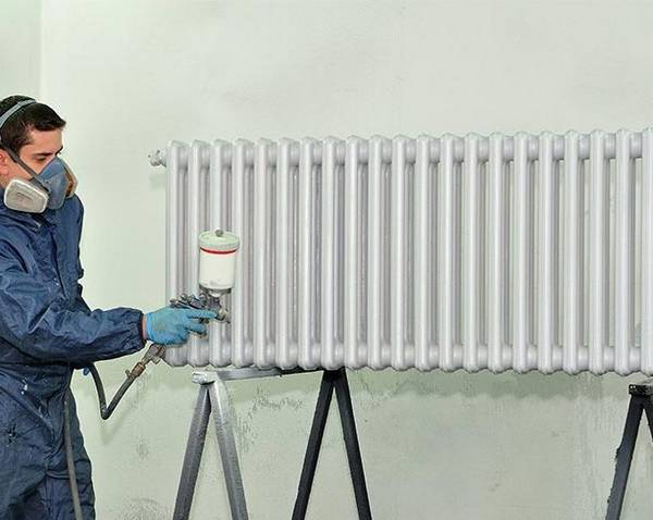 Farbe für einen Heizkörper: Auswahl und Verwendung