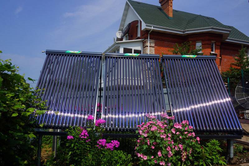 Sonnenkollektoren für Haus und Garten: Typen, Gerät, Wirkungsweise, Mengenberechnung