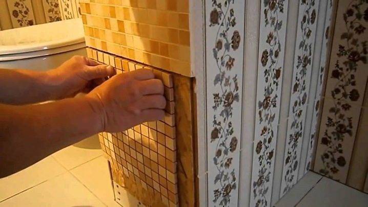 Hvordan man lukker rørene i toilettet: hvordan man bedst skjuler og skjuler rørledningen