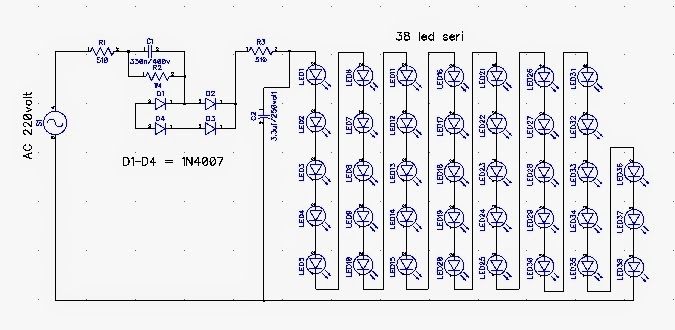 Do-it-yourself-LED-Lampe: Design, Diagramm, Selbstmontage