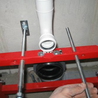 Installation der Toiletteninstallation: Detaillierte Anweisungen zur Installation einer wandhängenden Toilette
