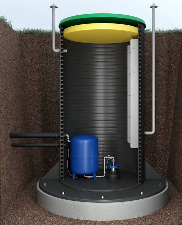 Caisson for en brønd: hvad er det, typer, formål, sammenlignende gennemgang af strukturer og installationsregler