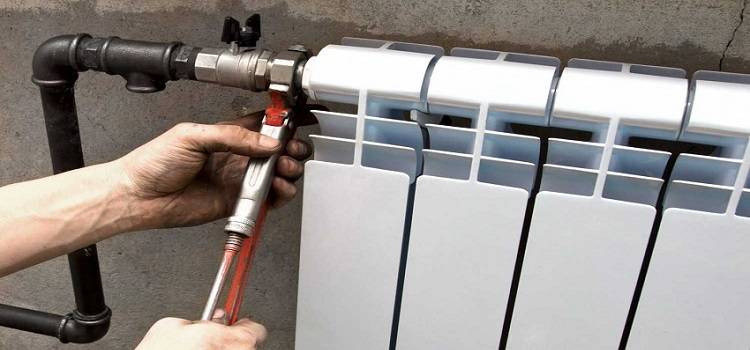 Do-it-yourself-Installation von Heizkörpern