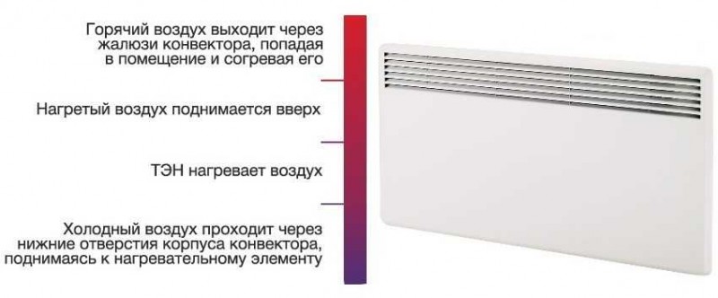 De vigtigste typer elektriske varmekonvektorer
