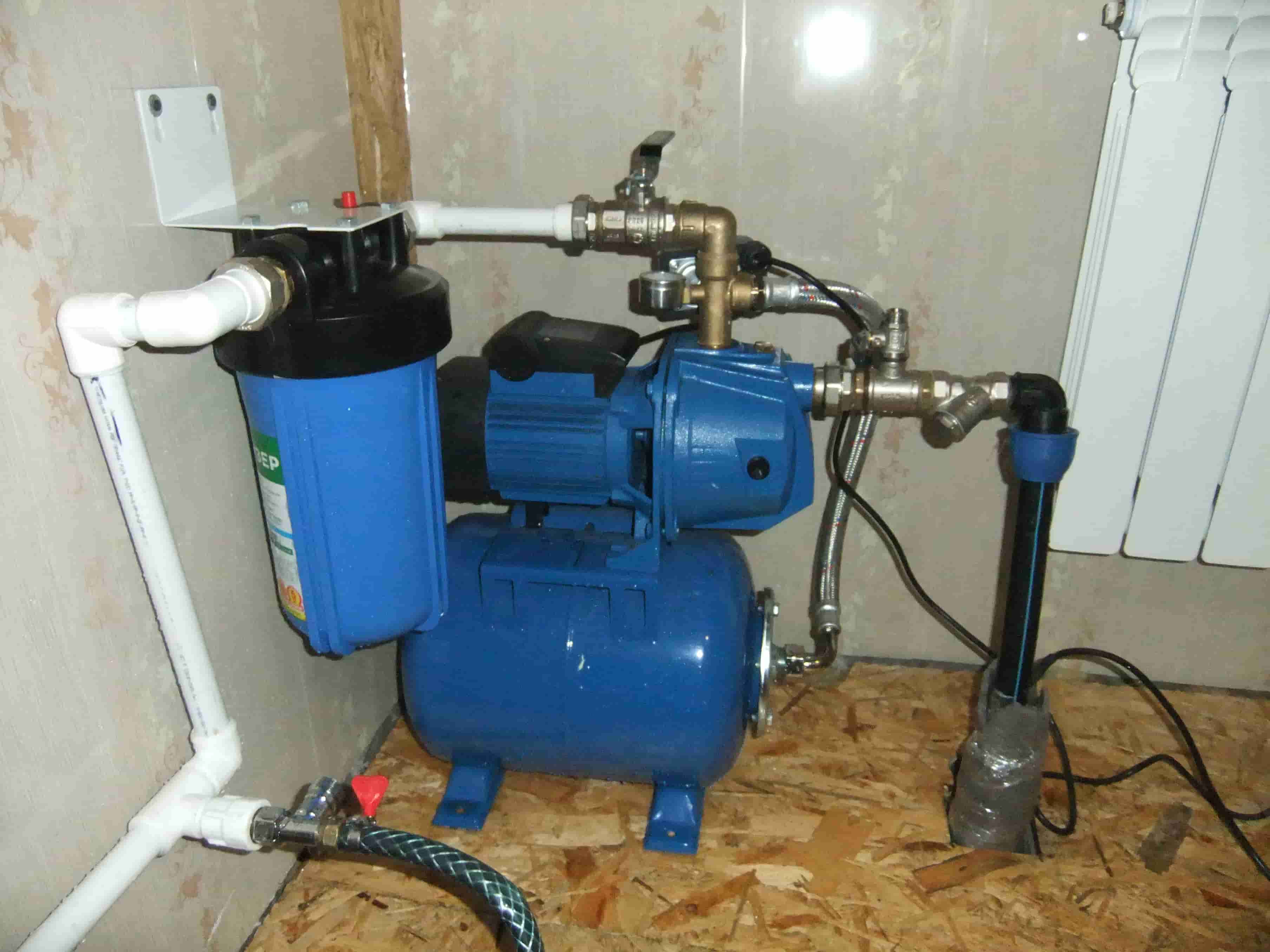 Der erste Start der Regeln für die Pumpstation und der Einrichtung der Do-it-yourself-Geräte
