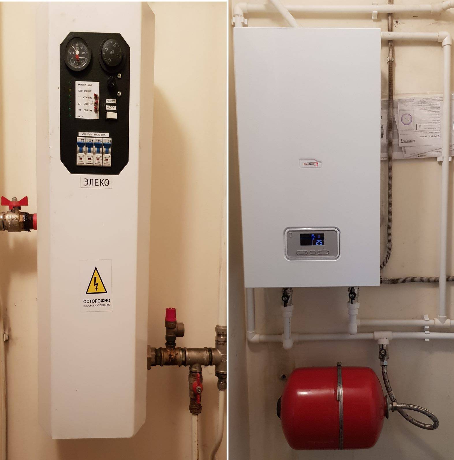Stromverbrauch und Bewertungen von Elektrokesseln zum Heizen eines Privathauses