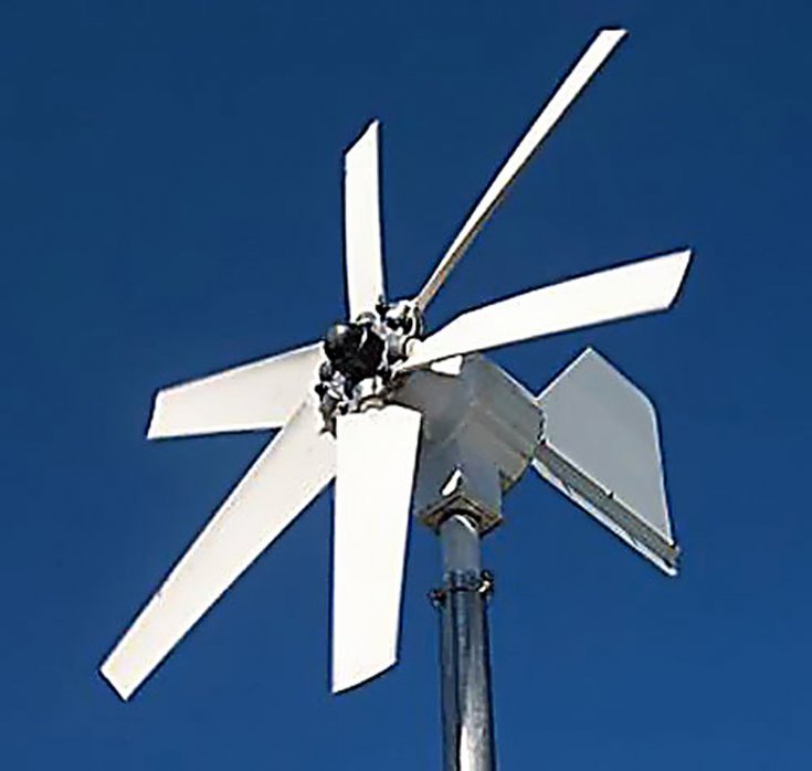 Windgenerator zum Selbermachen aus einer Waschmaschine: Anleitung zum Zusammenbau einer Windmühle