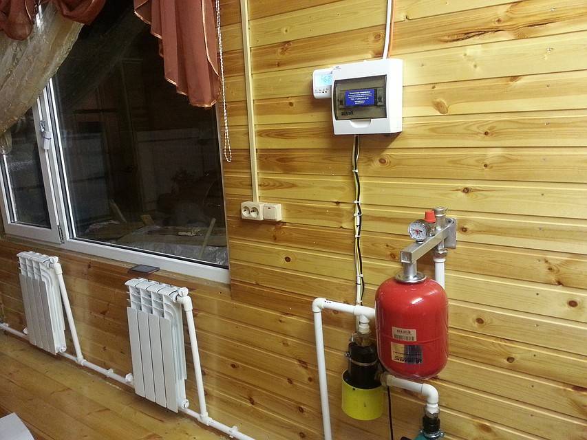 Elektroheizung eines Landhauses: Hausheizung mit Strom | Haus- und Wohnungsheizung