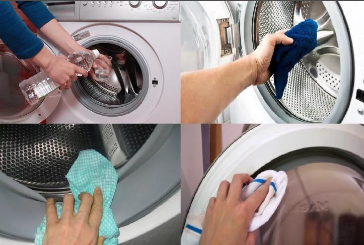 So reinigen Sie die Taschen der Waschmaschine zu Hause von Kalk und Schmutz